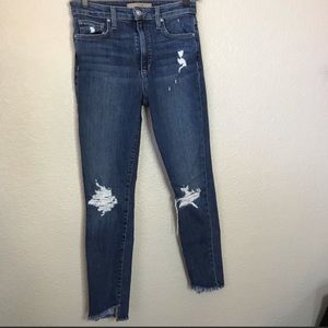 Joe’s Jeans High Rise Skinny Ankle 25